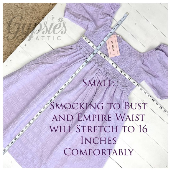 Lilac Mist Ruched Babydoll Dress - Picture 13 of 16